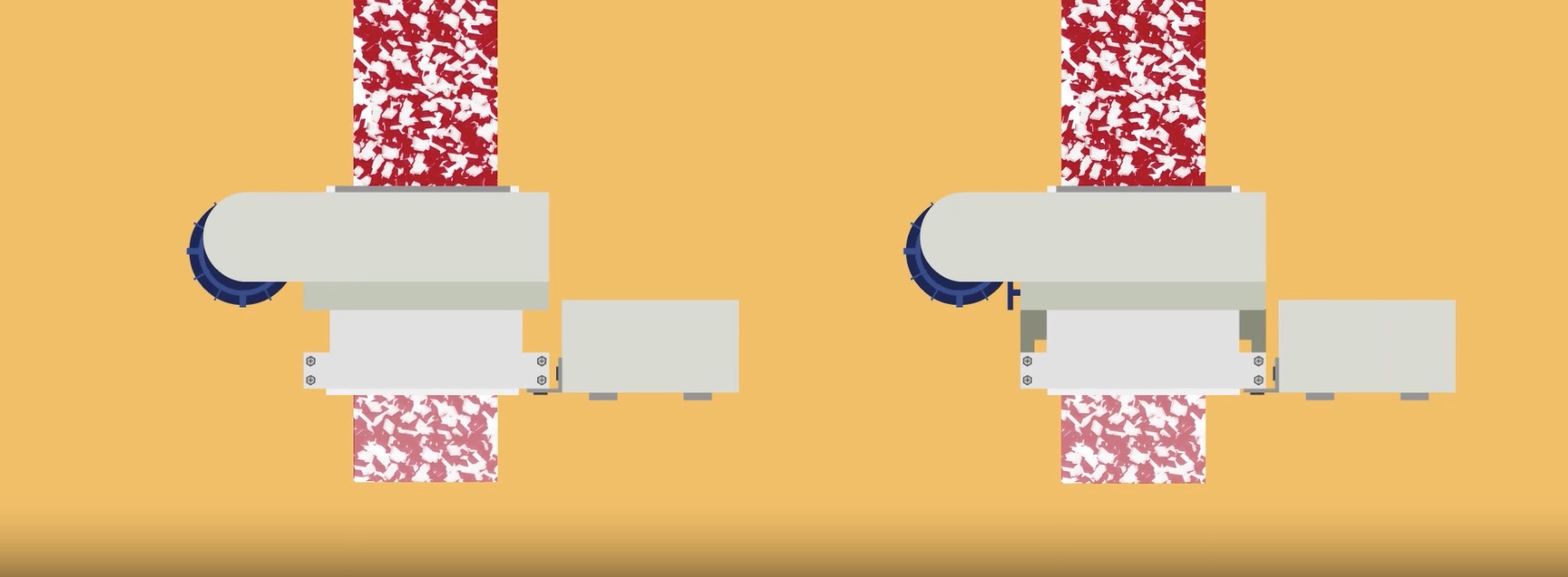 Plate pressing process