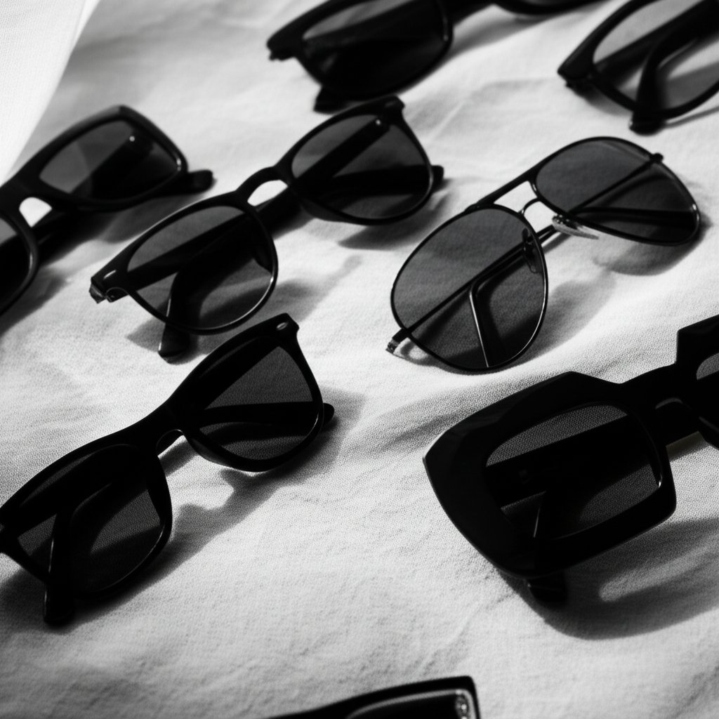 مجموعة مختارة من أنماط النظارات الشمسية السوداء والكلاسيكية والحديثة لكل مناسبة