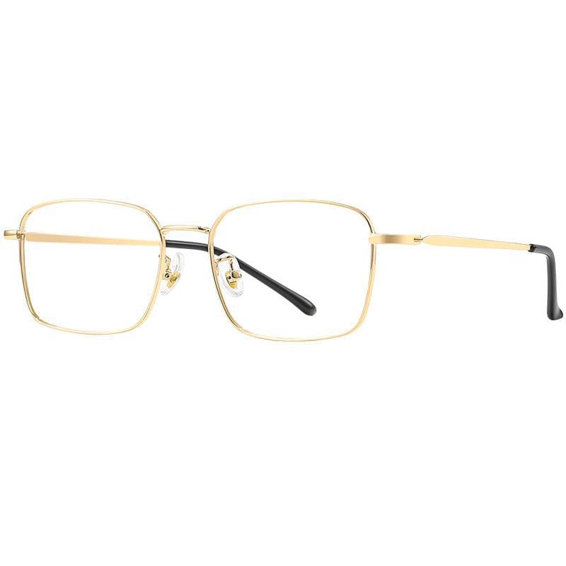 Gold titanium frame