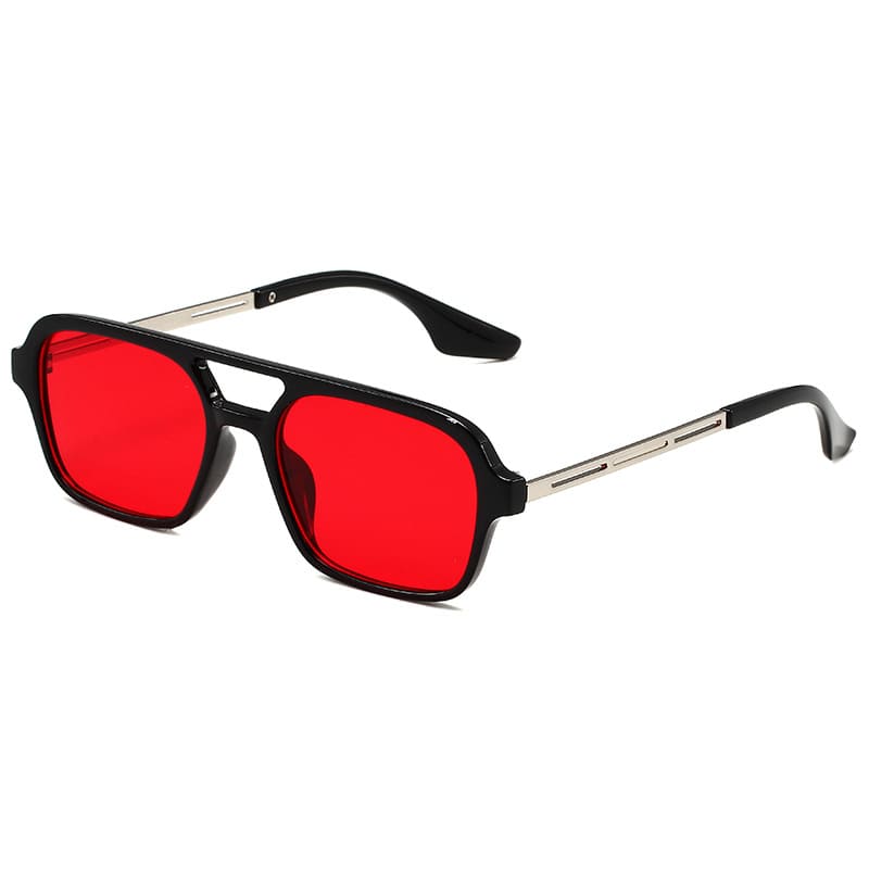 silver red